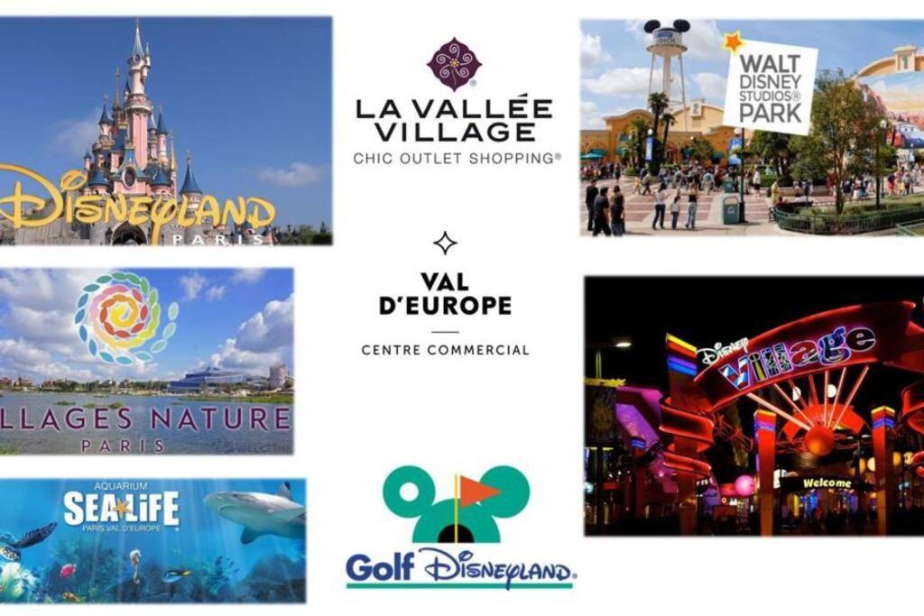 Disneyland Paris 70M² Face Parc, Place Ariane Serris Exterior photo